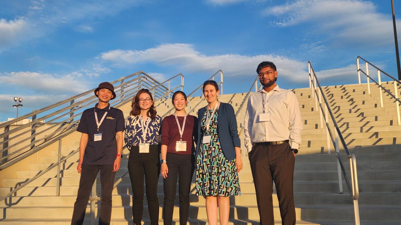 UC Davis College of Engineering delegation to the 2024 ASEE PSW Conference at the University of Nevada, Las Vegas (Courtesy of Colleen Bronner)